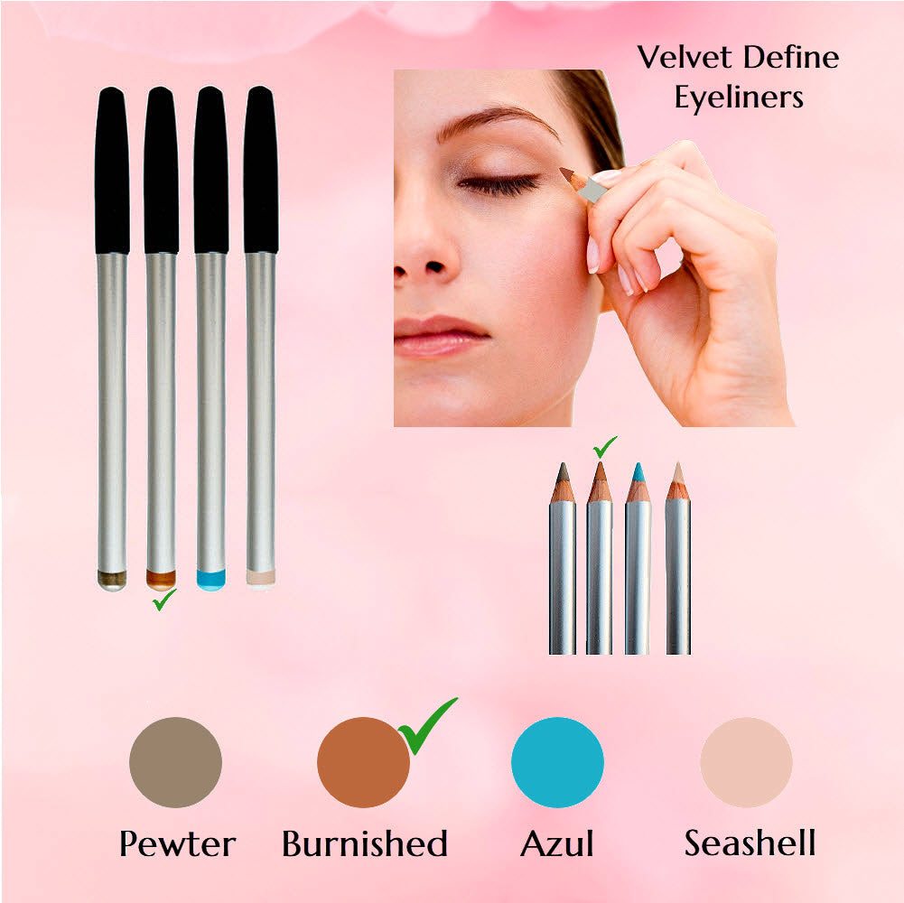 McLauren®Skin - Velvet Define Eyeliner Collection - Burnished